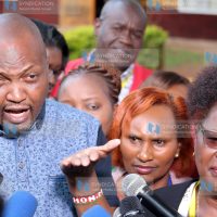 Gatundu South MP Moses Kuria, Kandara MP Alice Wahome