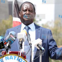 NASA presidential candidate Raila Odinga