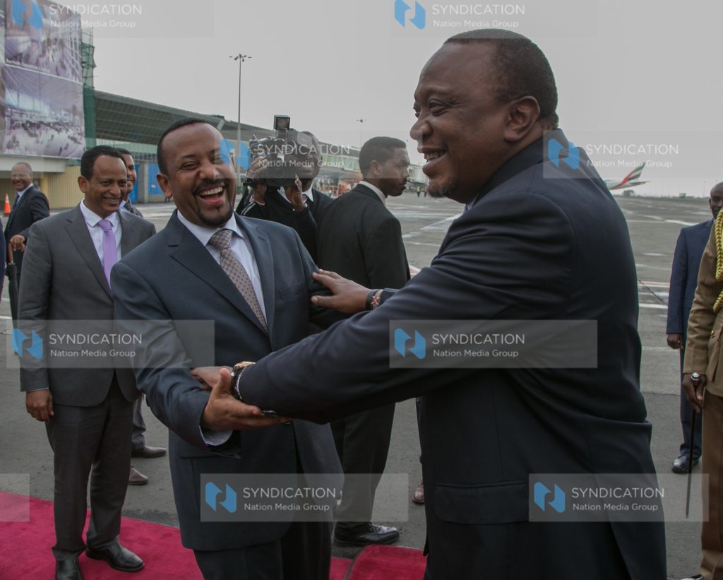 President Uhuru Kenyatta attends the 32nd Extra-Ordinary Summit of IGAD Assembly