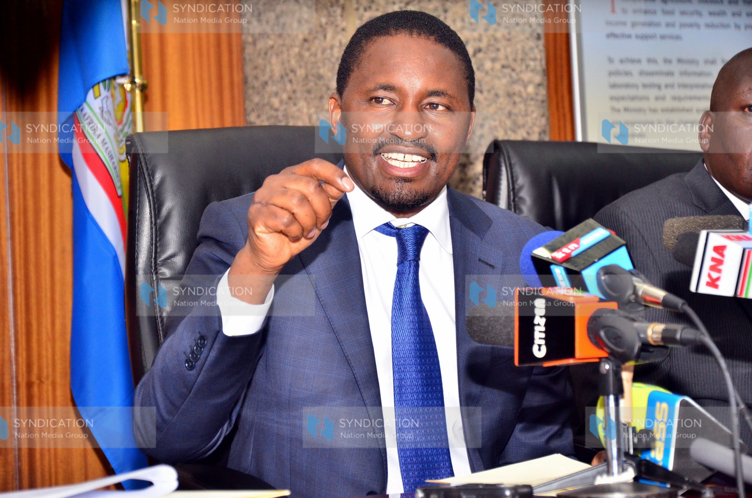 Agriculture Cabinet Secretary Mwangi Kiunjuri