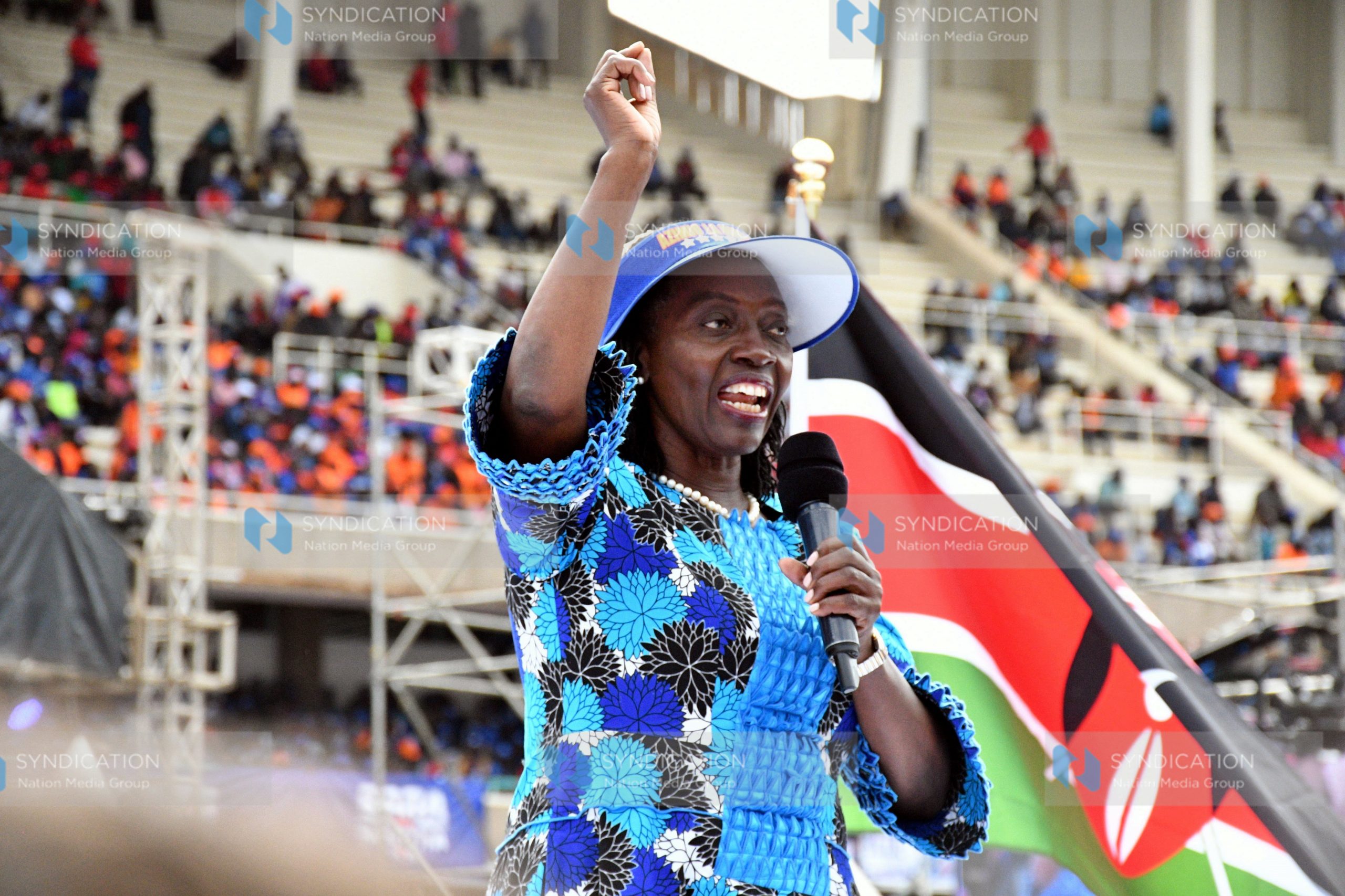 Azimio la Umoja Deputy Presidential Candidate Martha Karua