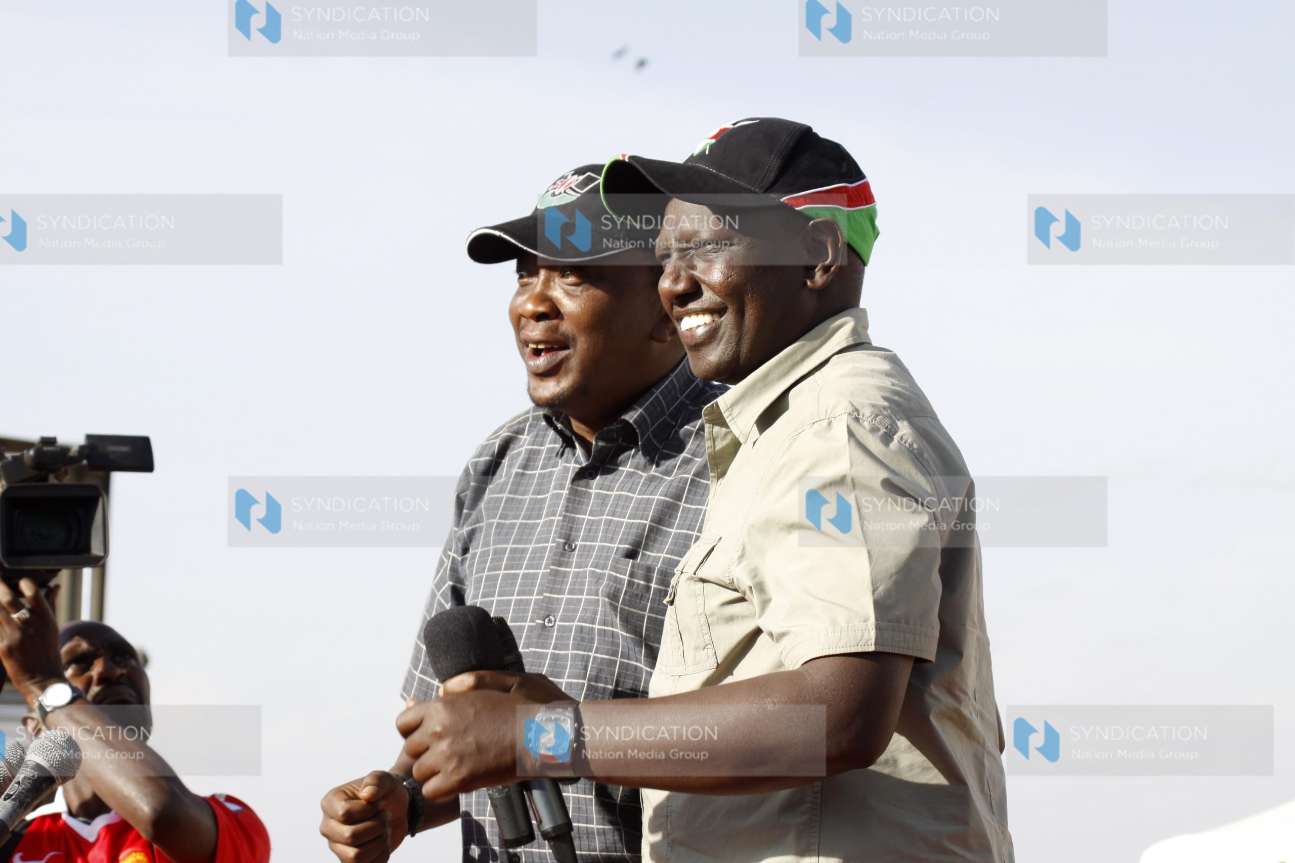 Uhuru Kenyatta and William Ruto