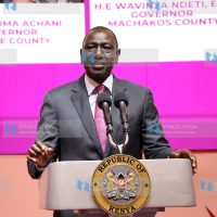 President William Ruto during the launch of the G7 women governors Strategy