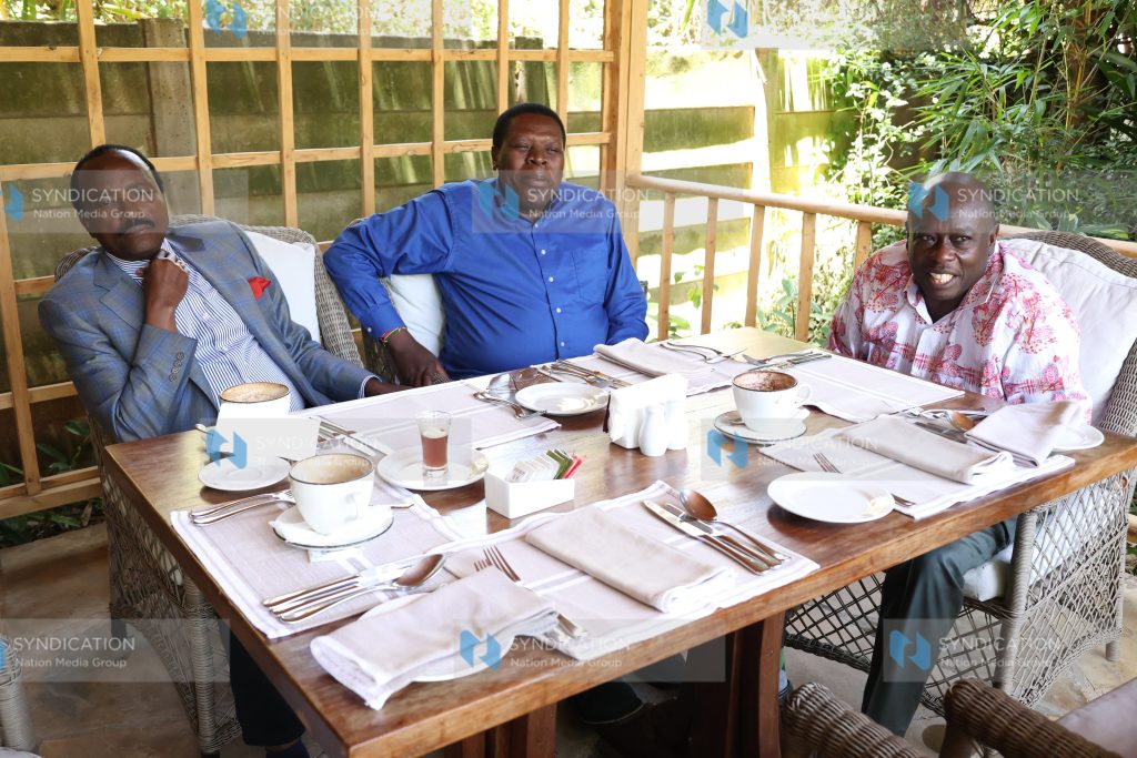 Meeting at Karen Blixen in Nairobi