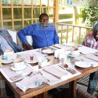 Meeting at Karen Blixen in Nairobi