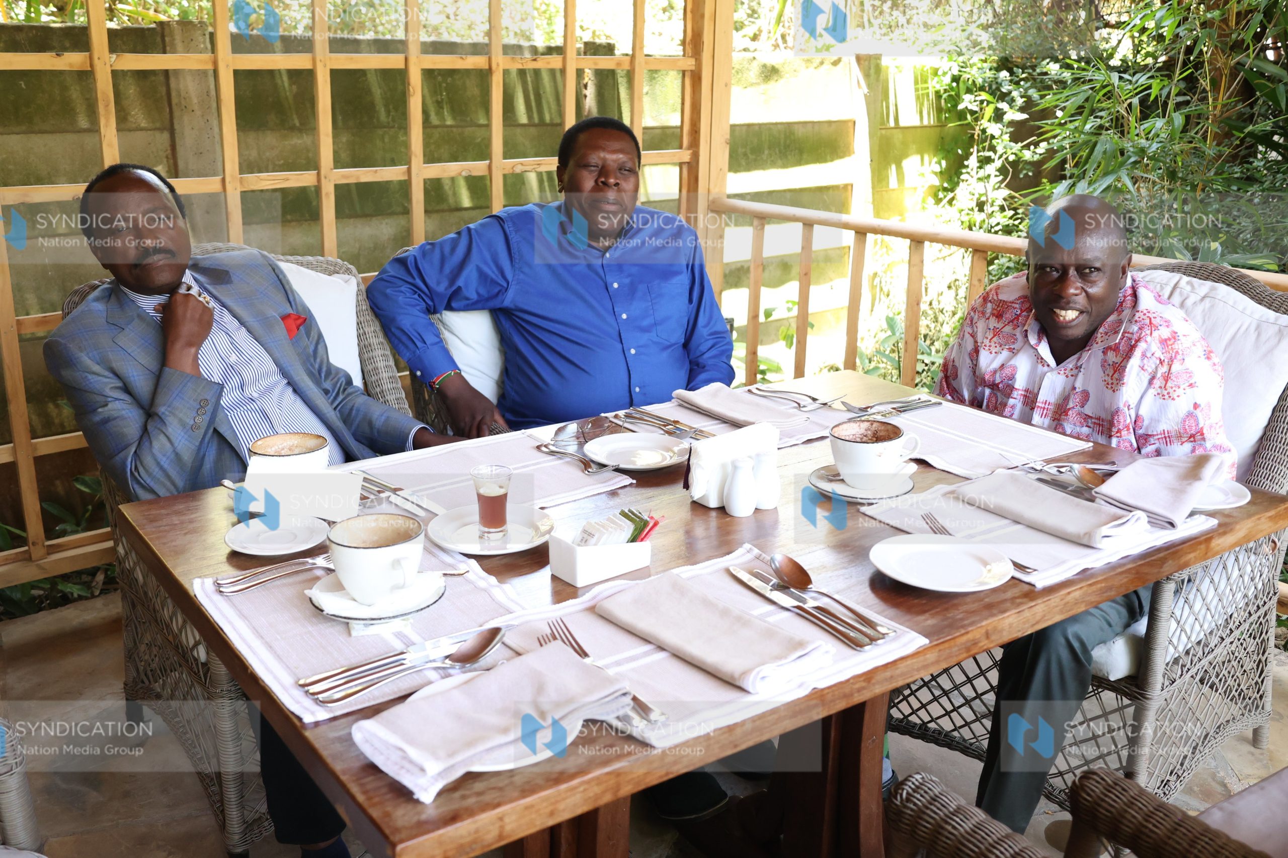 Meeting at Karen Blixen in Nairobi