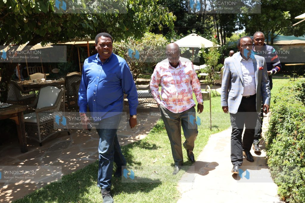 Meeting at Karen Blixen in Nairobi