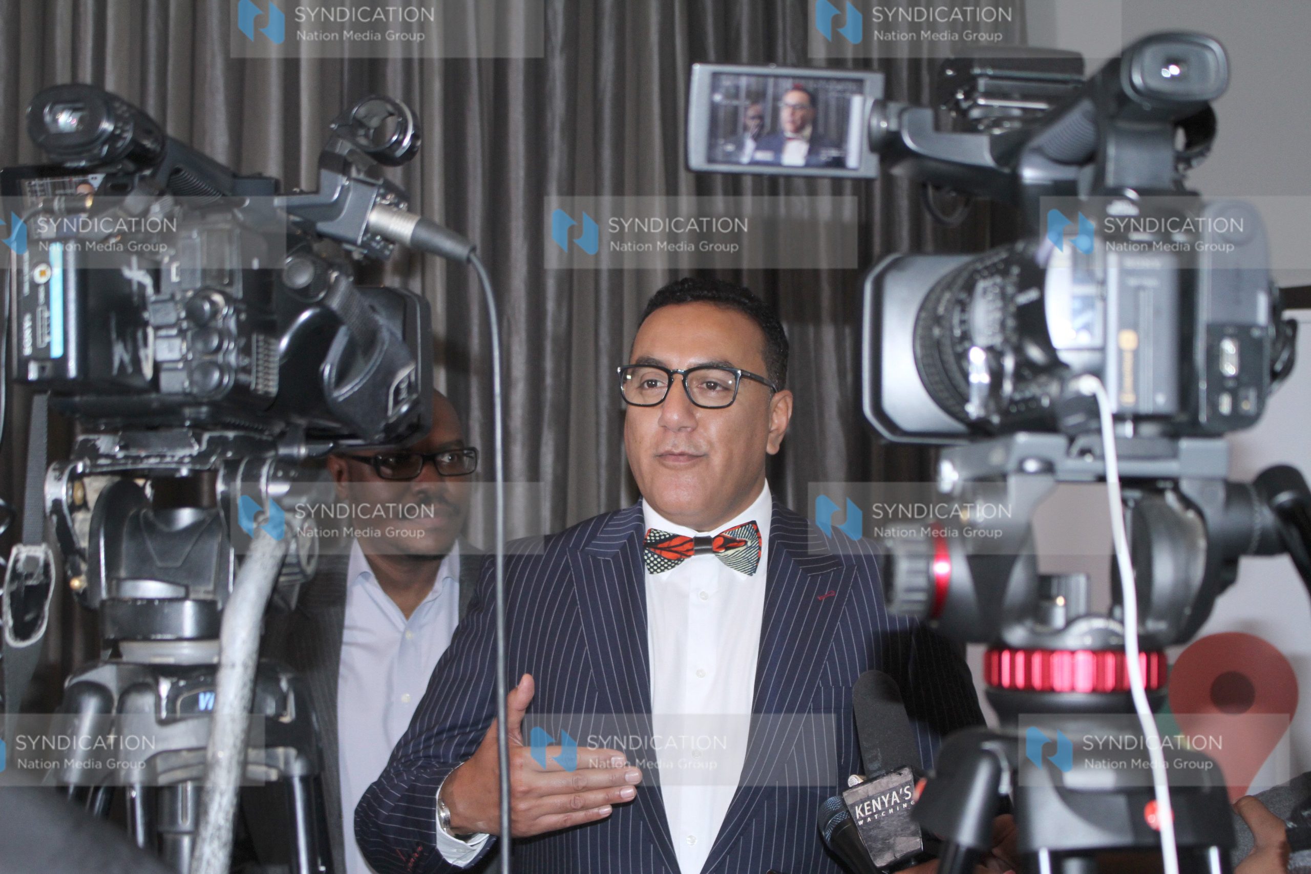Tourism and Wildlife Cabinet Secretary Najib Balala