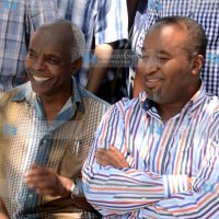 Makueni County Governor Prof Kivutha Kibwana and Mombasa Governor Hassan Joho