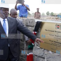 Acting Lands Housing and Urban Developments Cabinet Secretary Fred Matiang'i