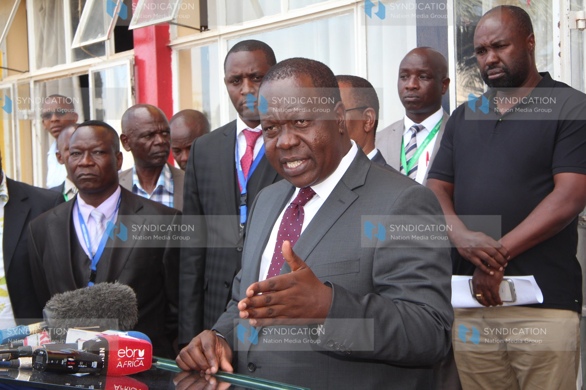 Ministry of Interior and coordination of National Security Cabinet Secretary Fred Matiang’i