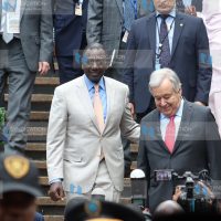 President William Ruto with United Nations Secretary-General António Guterres
