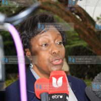 Lands Cabinet Secretary Charity Ngilu