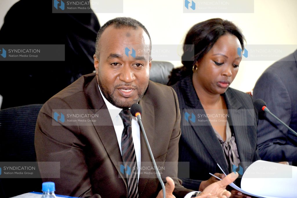 Mombasa Governor Ali Hassan Joho and finance CEC Hazel Koitaba