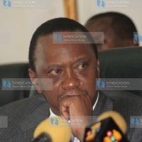 Deputy prime minister and minister for finance Uhuru Kenyatta