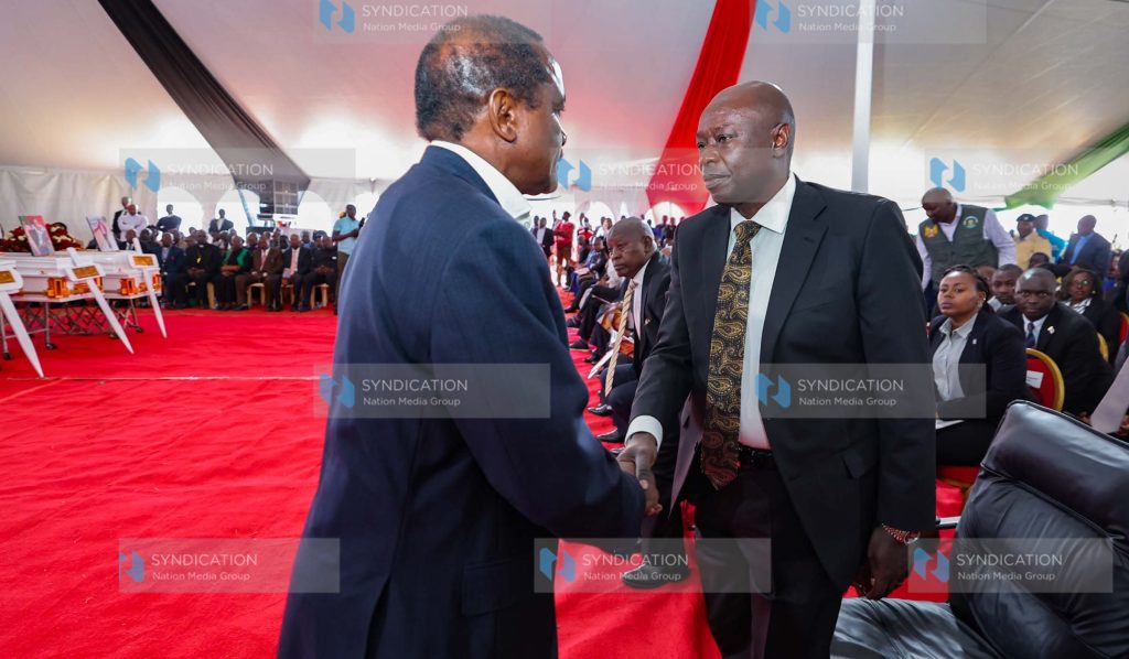 Requiem service for the 21 children who died in the Hillside Endarasha Academy fire