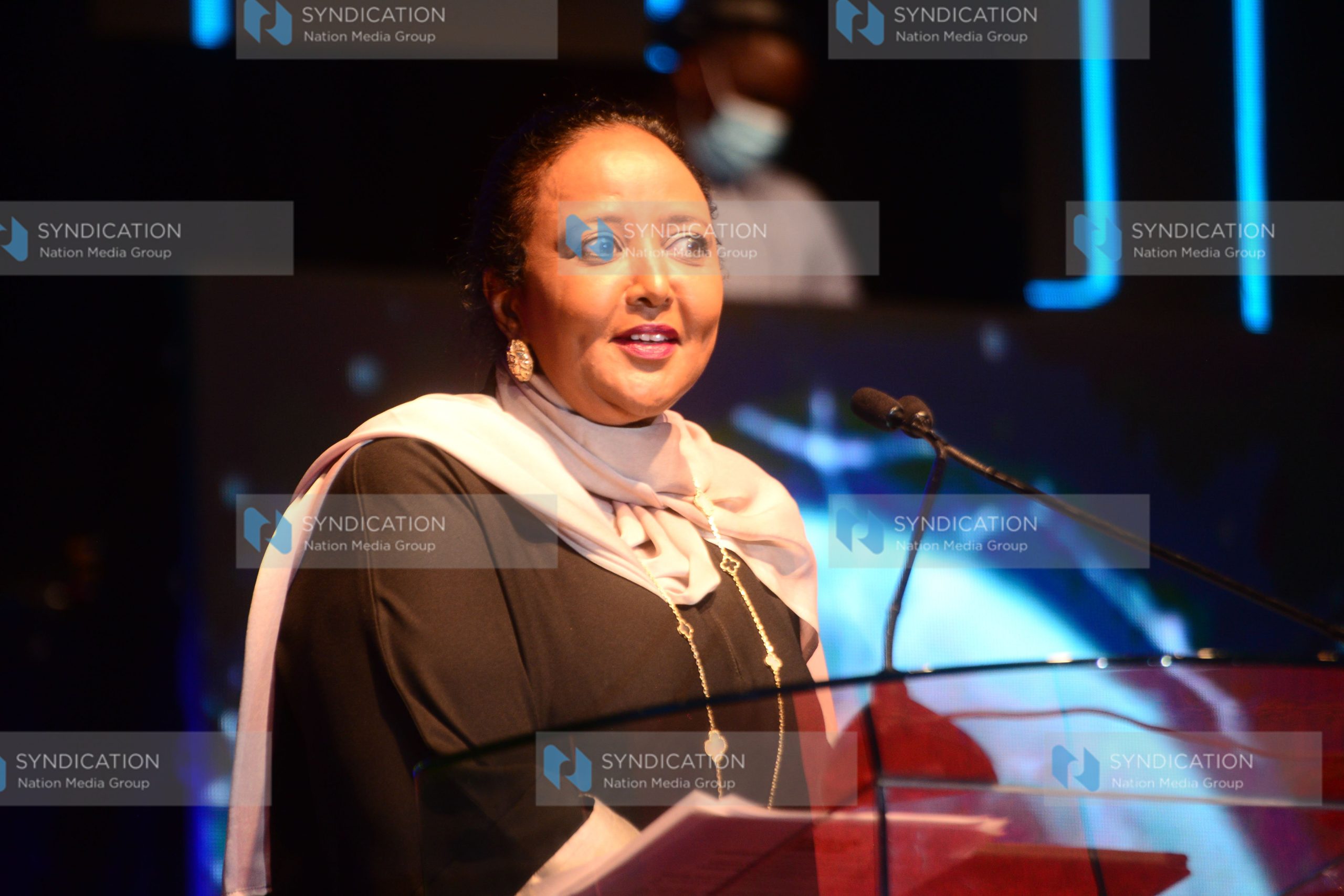 Sports Cabinet Secretary Amina Mohammed