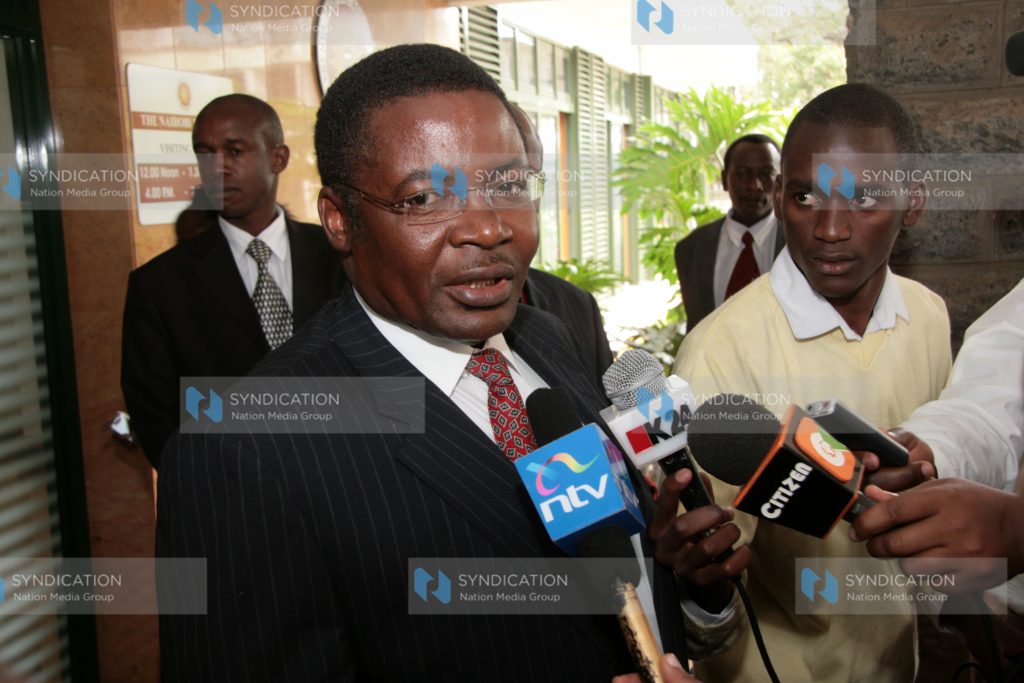 Speaker of the National Assembly Kenneth Marende