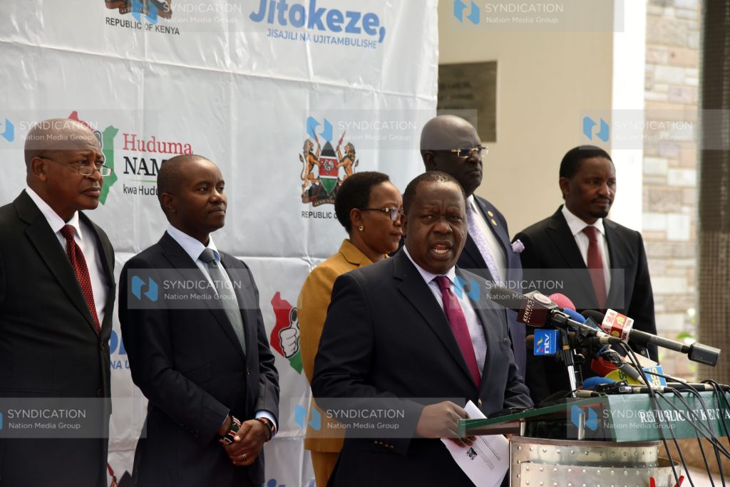 Media briefing on the final week of the Huduma Namba mass registration