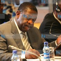 Senate Committee on Legal Affairs and Human Rights Chairman Amos Wako