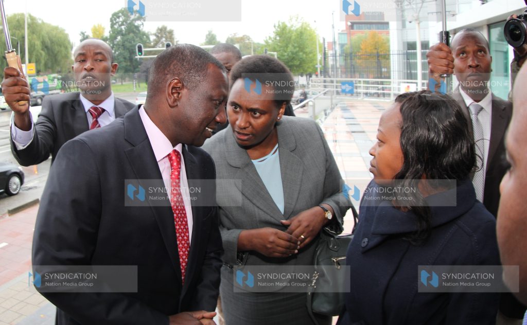Deputy William Ruto consults with Kenyan Ambassador to The Netherlands Makena Muchiri