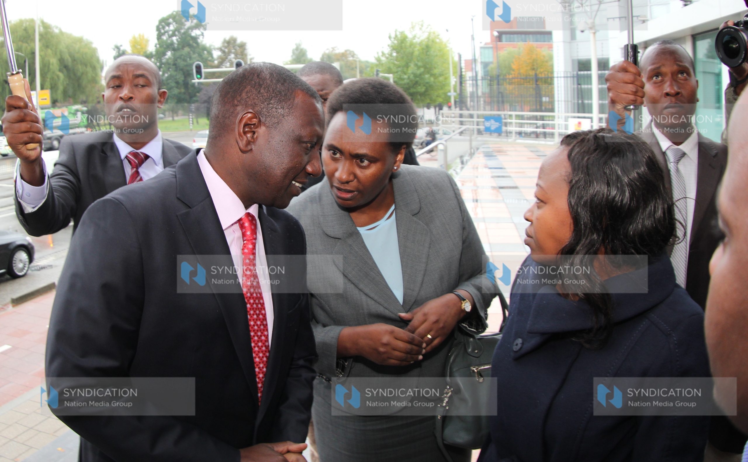 Deputy William Ruto consults with Kenyan Ambassador to The Netherlands Makena Muchiri