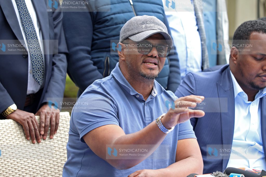 North Kenya leaders led by United Democratic Alliance (UDA) Vice Chairman Hassan Omar