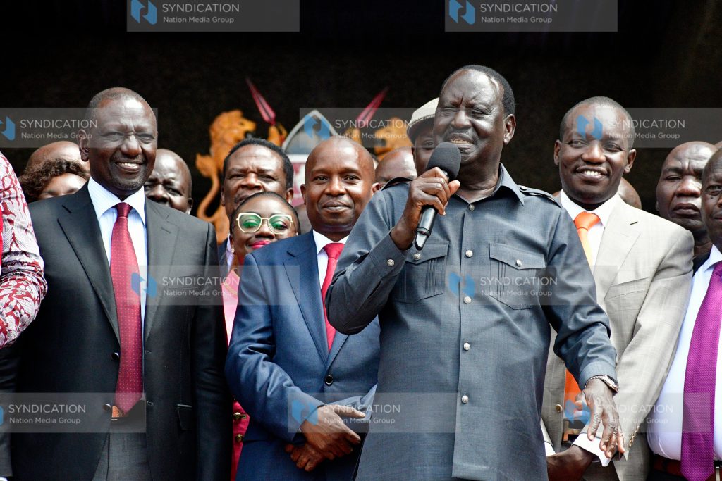 ODM Party Leader Raila Odinga