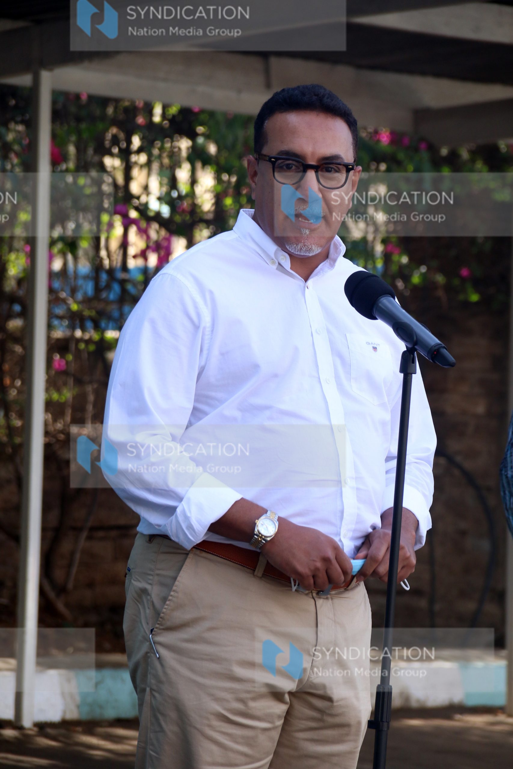 Tourism Cabinet Secretary Najib Balala