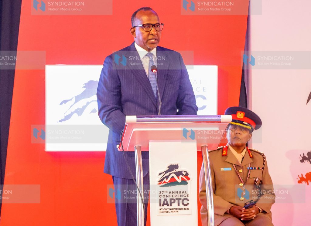 Minister of Defence Cabinet Secretary Aden Duale