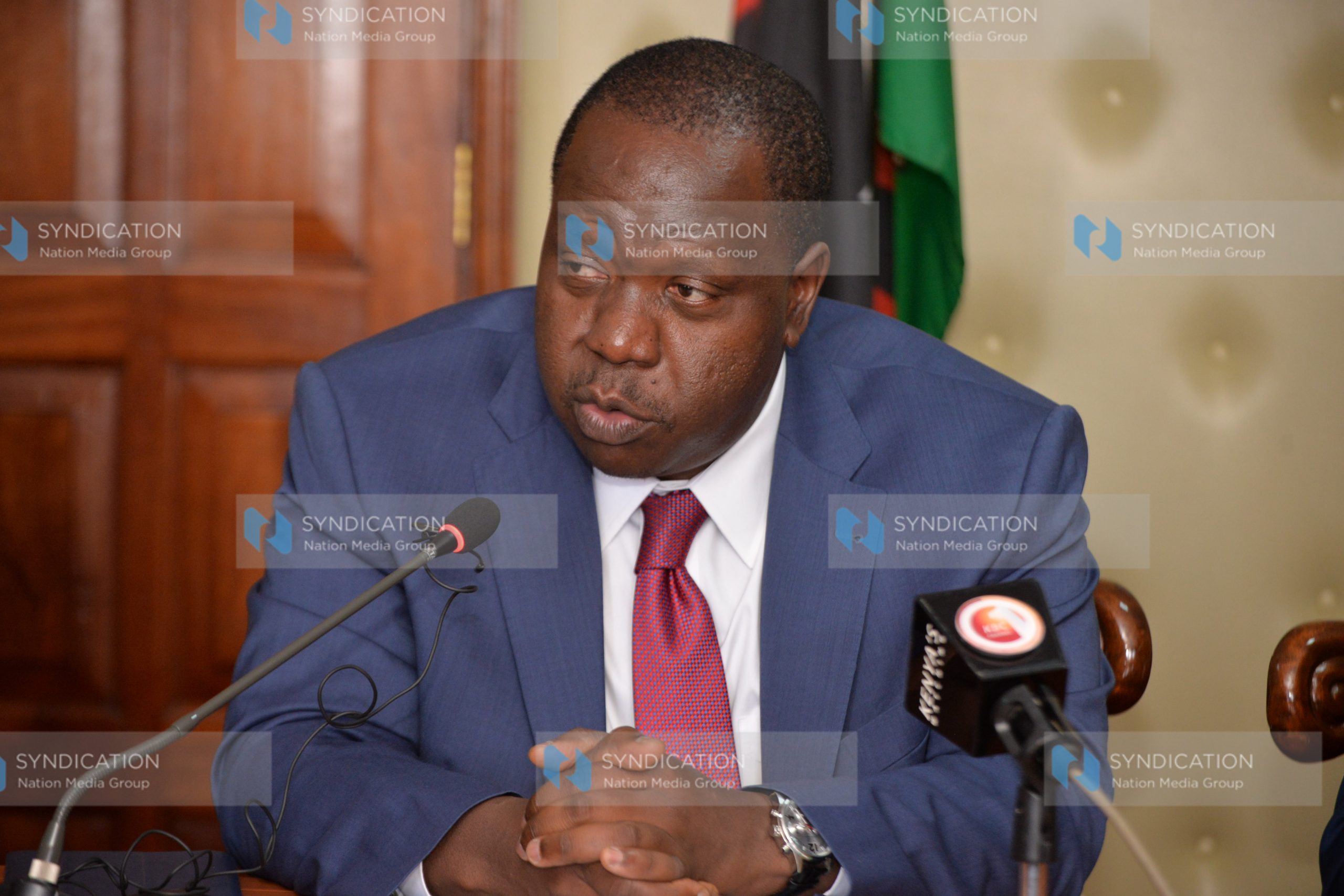 Education Cabinet Secretary Fred Matiang’i