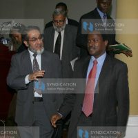 Vice President Kalonzo Musyoka and Mamoon Al Azami