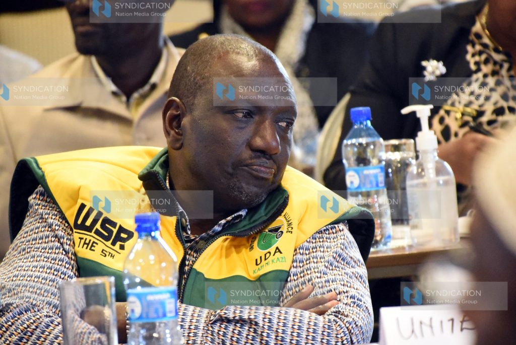 Deputy President and Presidential Candidate on UDA ticket William Ruto