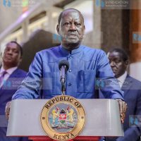 Azimio leader Raila Odinga