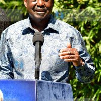 Azimio la Umoja leader Raila Odinga