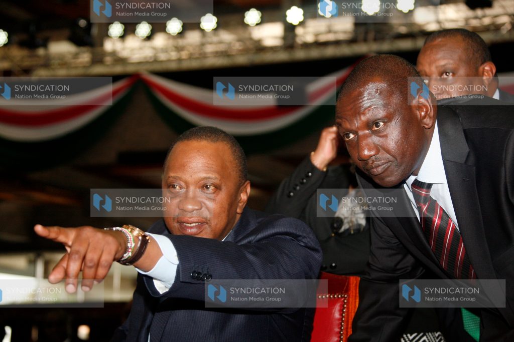 President Uhuru Kenyatta and Deputy President William Ruto