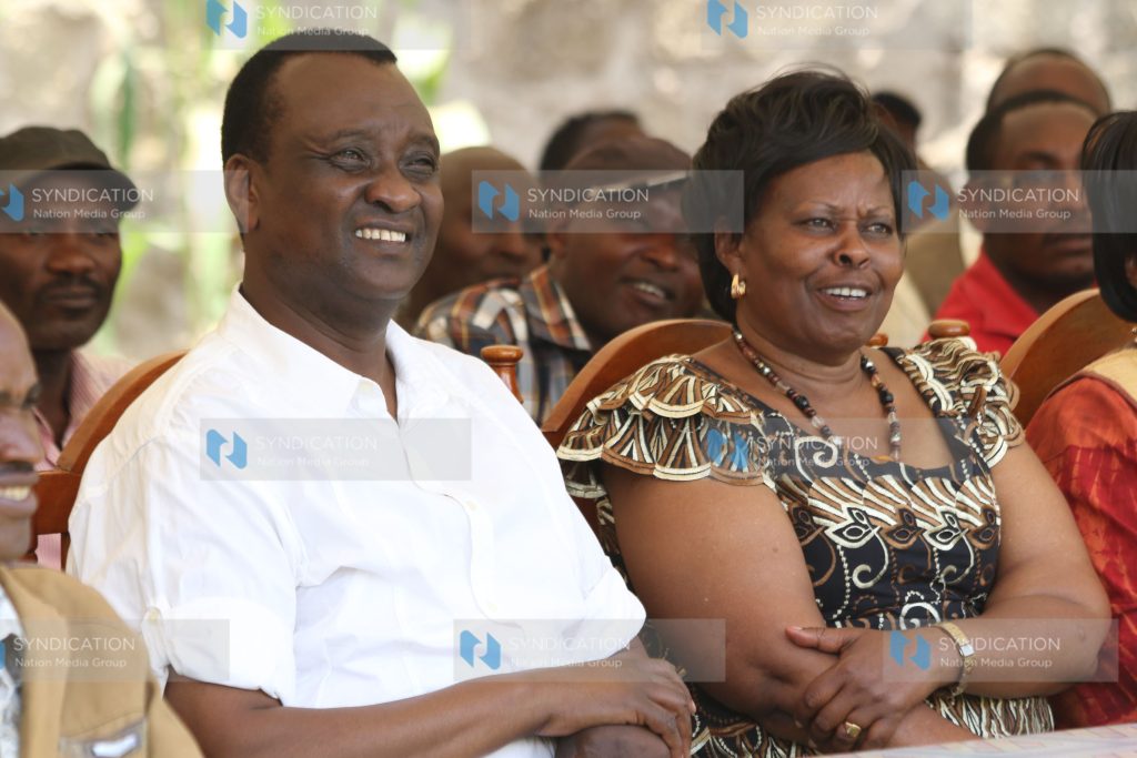 Former Imenti Central MP Gitobu Imanyara and his wife Florence Gitobu