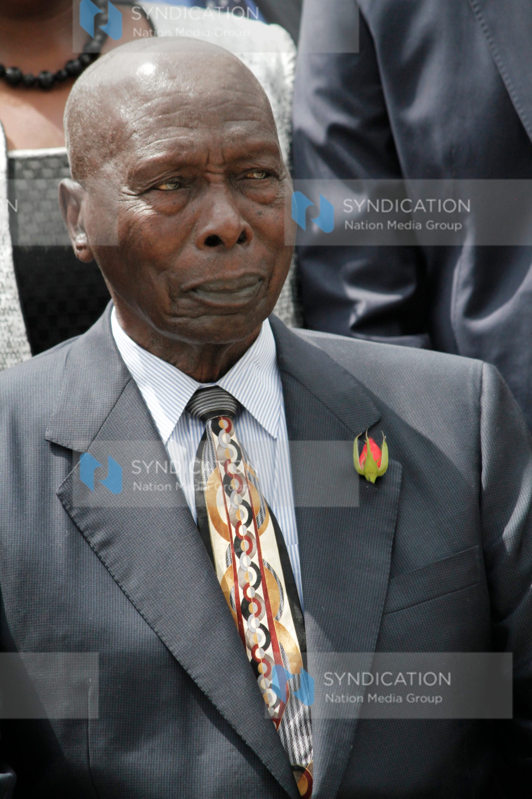 Retired President Daniel Arap Moi