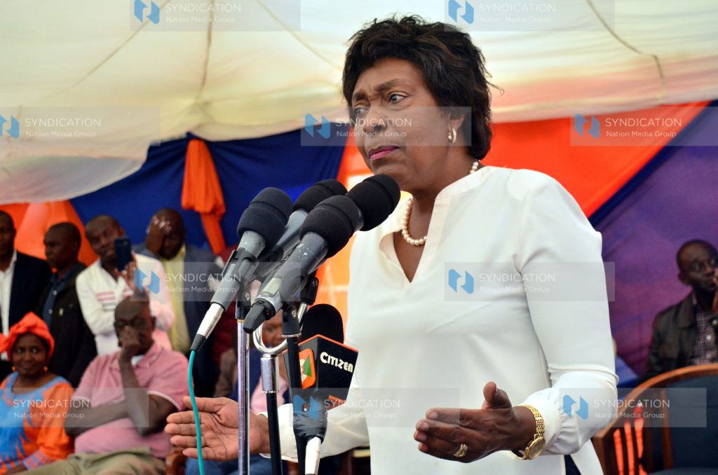 Kitui County Governor Charity Ngilu