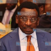 Siaya County Governor James Orengo at Dr. Ida Odinga 73rd birthday party and 50th wedding anniversary