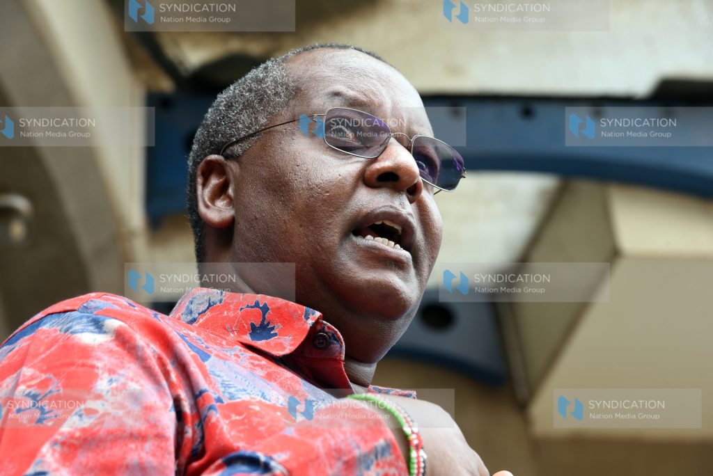 Majority Leader of the National Assembly Amos Kimunya