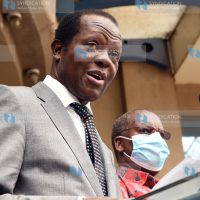 Jubilee Secretary General Raphael Tuju and the National Assembly Amos Kimunya