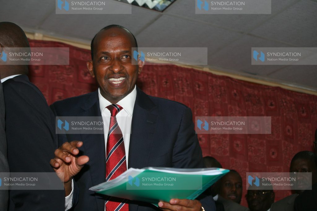 Majority Leader in the National Assembly Aden Duale