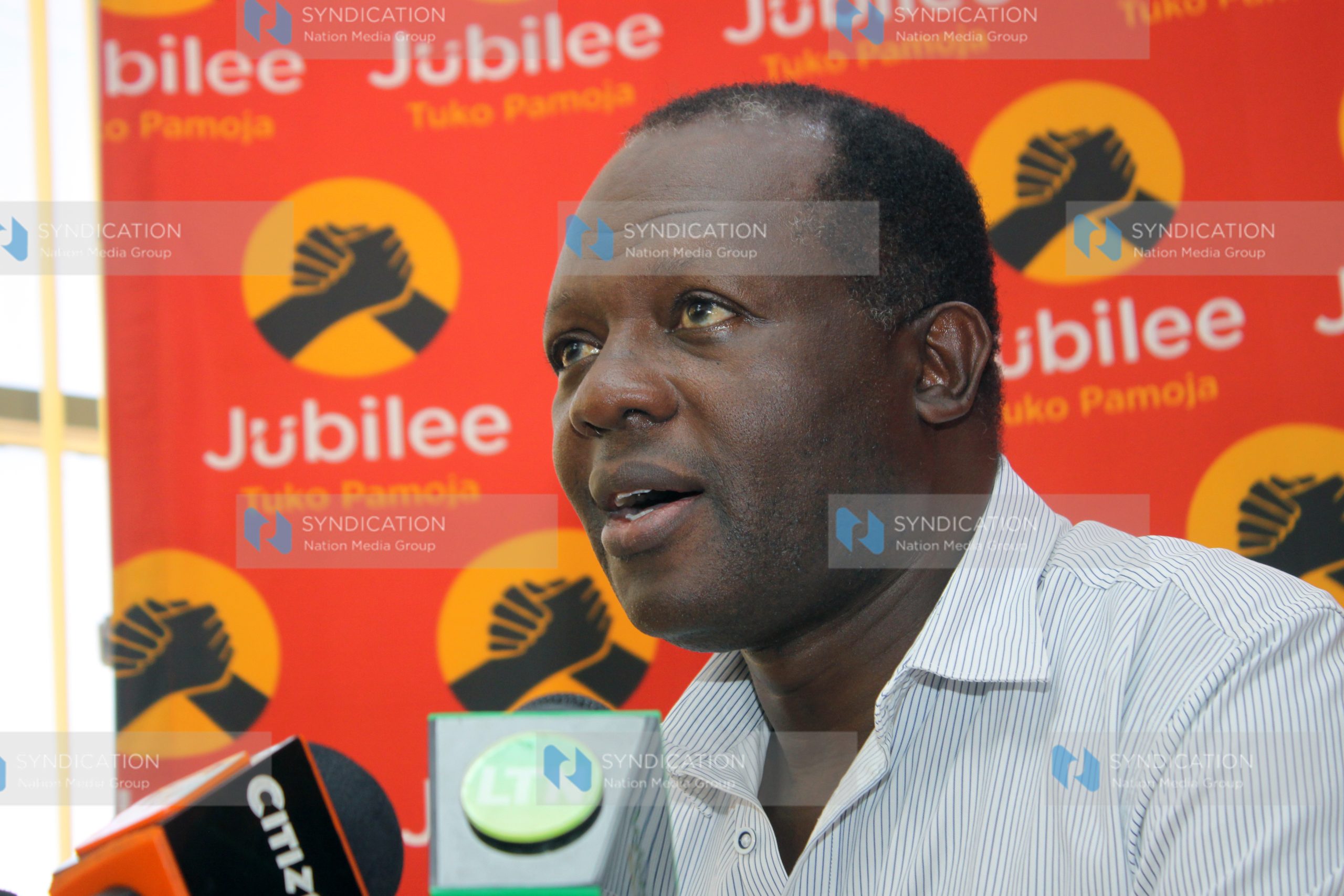 Head of Jubilee Secretariat Raphael Tuju