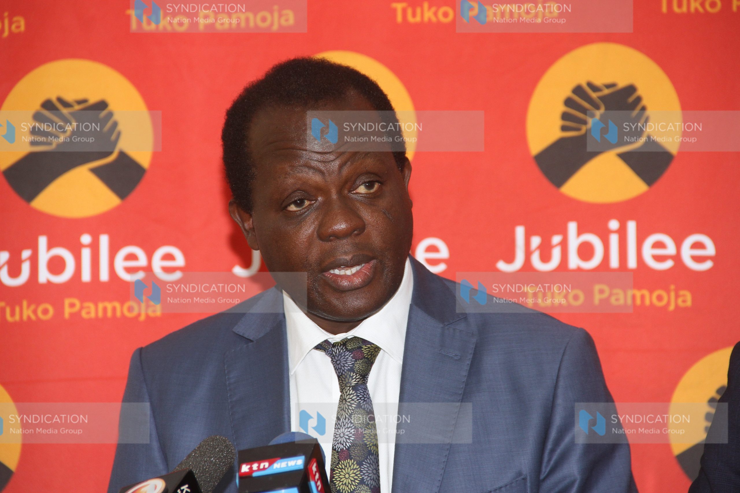 Jubilee Party Secretary General Raphael Tuju