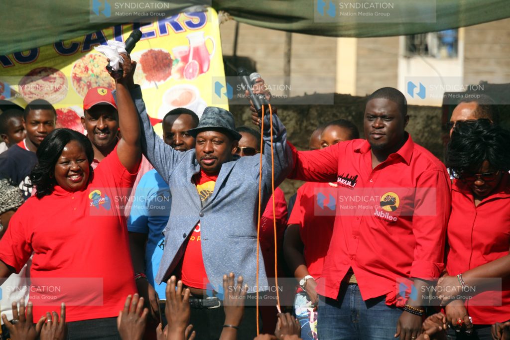 Bishop Margaret Wanjiru, Mike Sonko and Johnson Sakaja