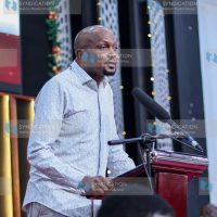 Former CS Moses Kuria delivers a condolence message