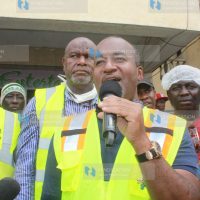 Mombasa Governor Hassan Joho addresses Chanamwe residents