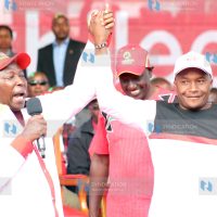 Outgoing Starehe MP Maina Kamanda endorses Charles Kanyi aka Jaguar for the Starehe seat