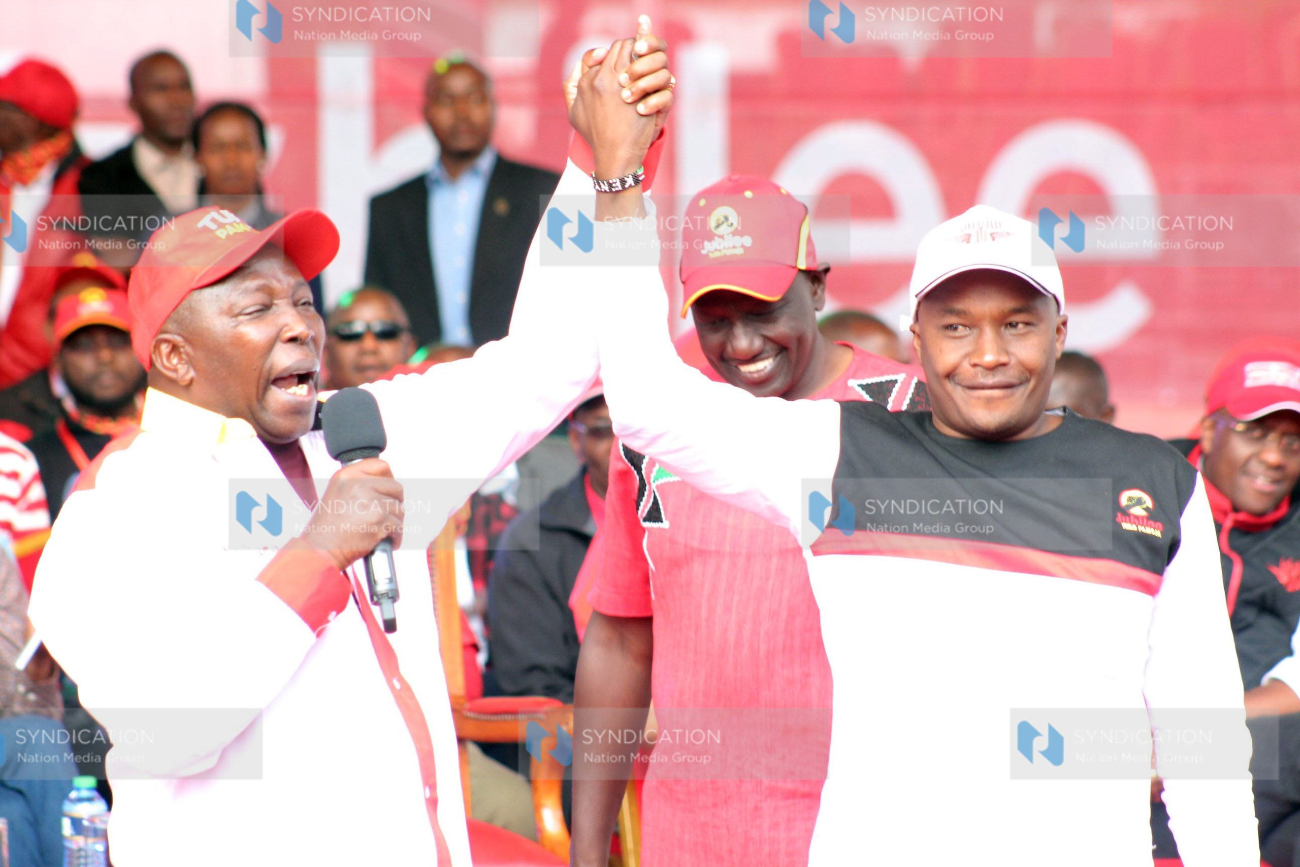 Outgoing Starehe MP Maina Kamanda endorses Charles Kanyi aka Jaguar for the Starehe seat